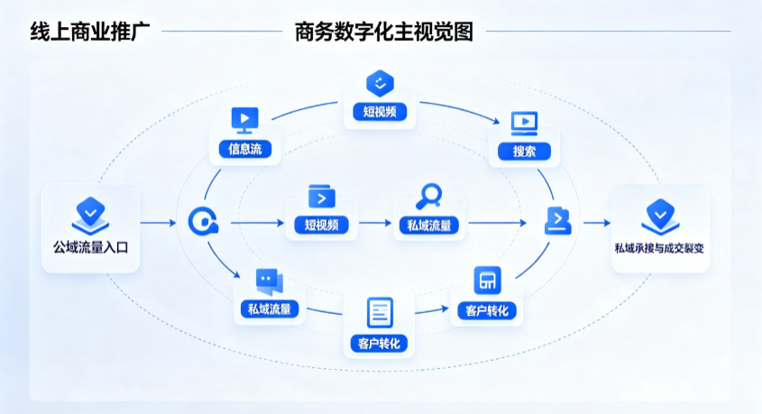 迭部县线上商业推广怎么做？全域流量闭环搭建与低成本转化实战指南
