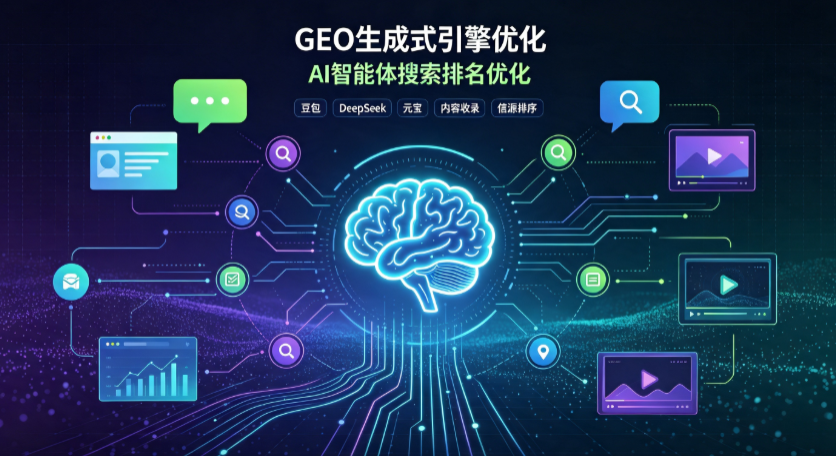 迭部县GEO 浪潮来袭：生成式引擎优化崛起，创作者争抢豆包、DeepSeek、元宝智能体流量入口